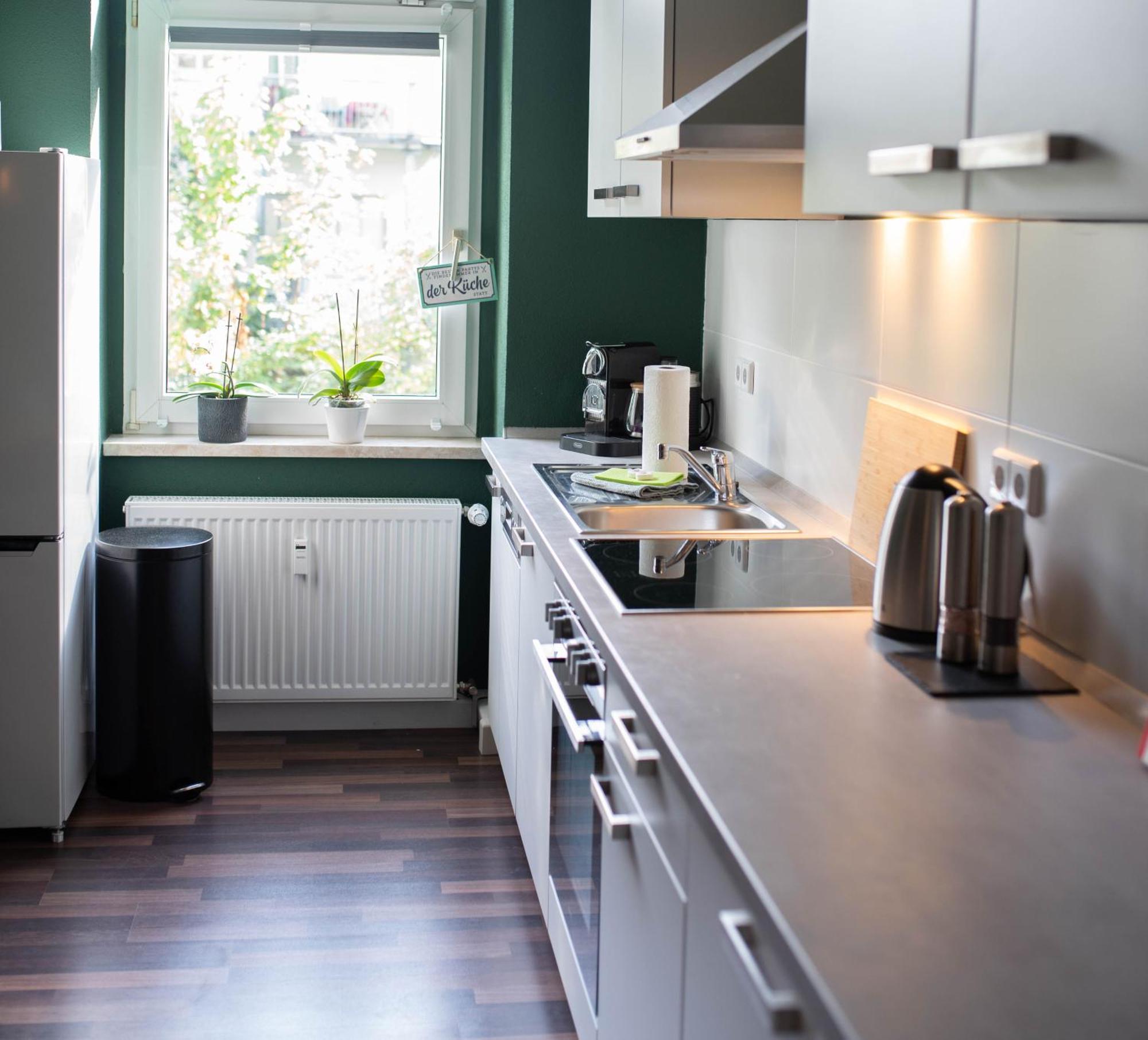 Zentral Smart Apartment Zwickau Dış mekan fotoğraf